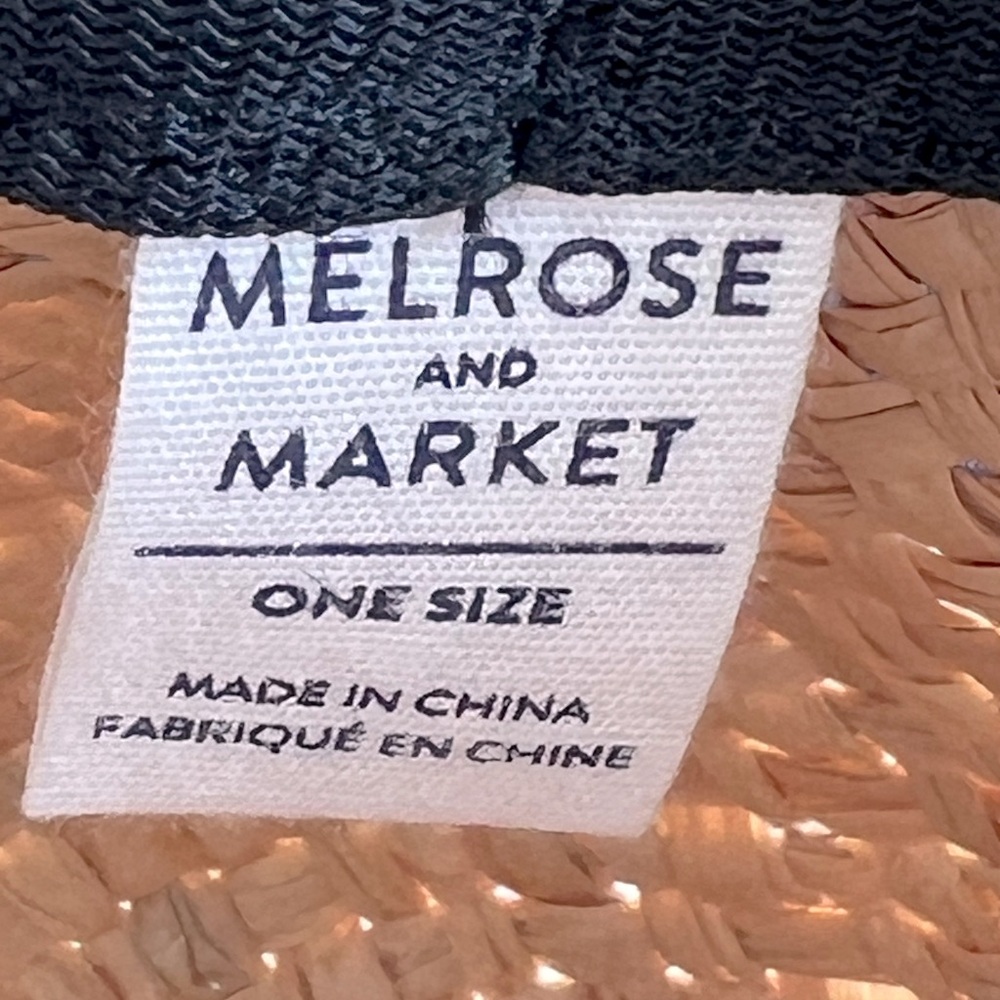 Melrose and Market Straw Hat - Picture 4 of 4